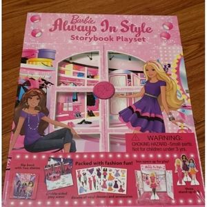 Brand New Barbie Storybook Playset
